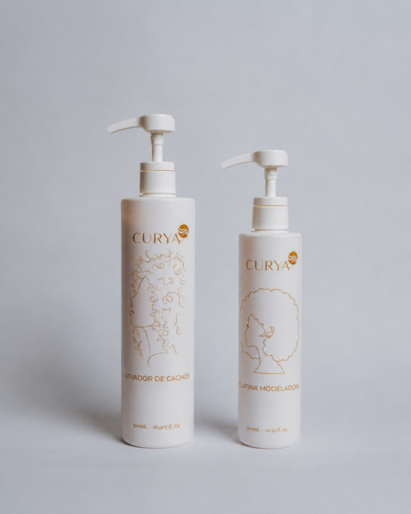 Kit Ativador de Cachos 500ml e Gelatina Modeladora 300ml